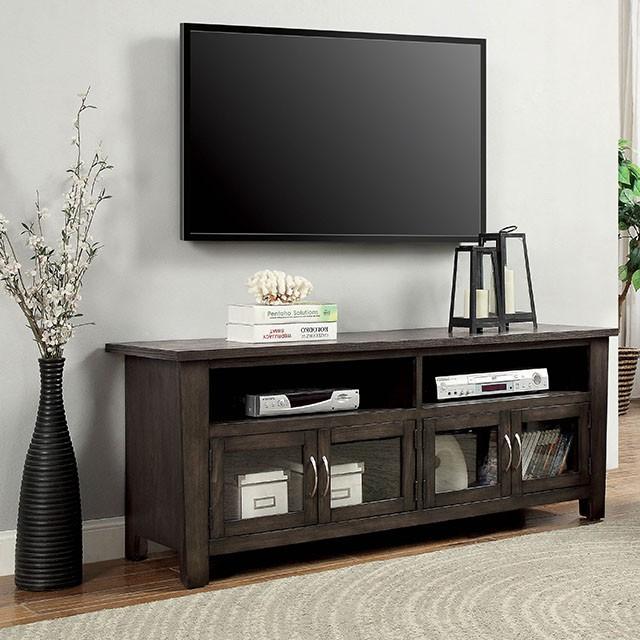 Alma Gray 60" & 72" TV Stand - Dimensional Outlet Furniture (Oakland, CA)