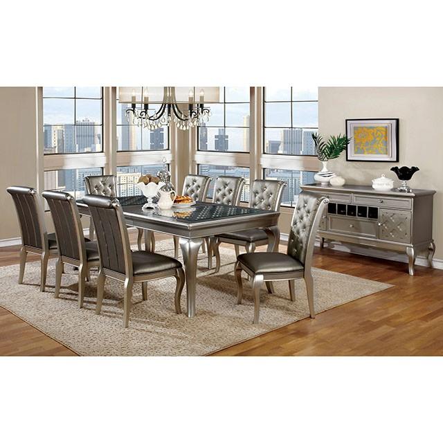 Amina Dining Table Set - Dimensional Outlet Furniture (Oakland, CA)