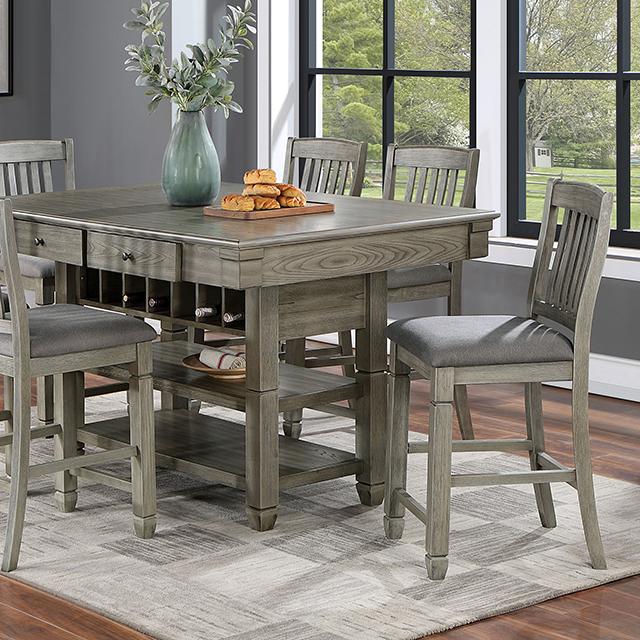 ANAYA Counter Ht. Table, Gray