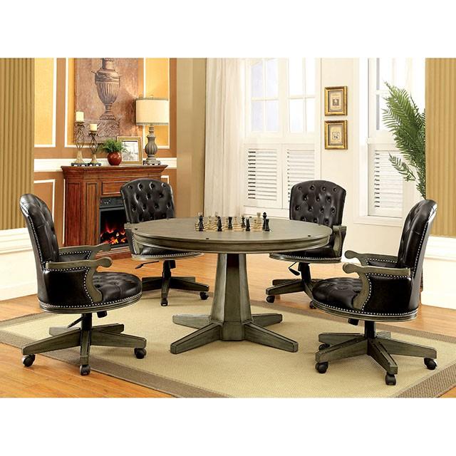Yelena 5 Pc Dining Table Set - Dimensional Outlet Furniture (Oakland, CA)