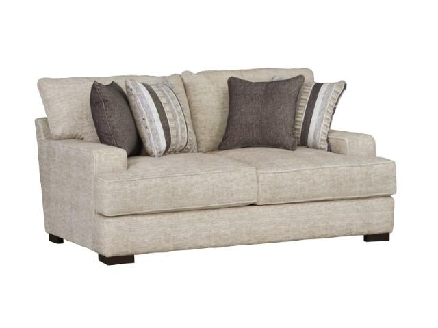 ARDENFOLD Loveseat, Beige & Gray - Dimensional Outlet Furniture (Oakland, CA)