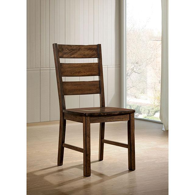 Dulce Walnut Side Chair (2/CTN) - Dimensional Outlet Furniture (Oakland, CA)