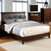 Enrico Bed Brown, Grey, & Black - Dimensional Outlet Furniture (Oakland, CA)