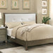 Enrico Full Queen Bed Brown, Black, & Cherry - Dimensional Outlet Furniture (Oakland, CA)