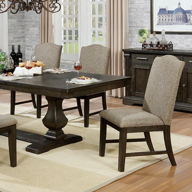 Faulk Dining Table Set with Bench - Dimensional Outlet Furniture (Oakland, CA)