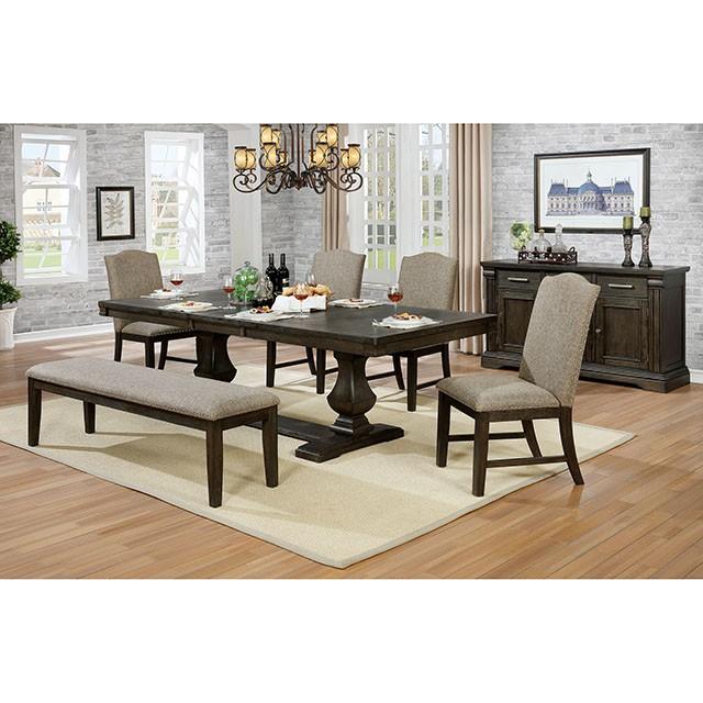 Faulk Espresso Dining Table - Dimensional Outlet Furniture (Oakland, CA)