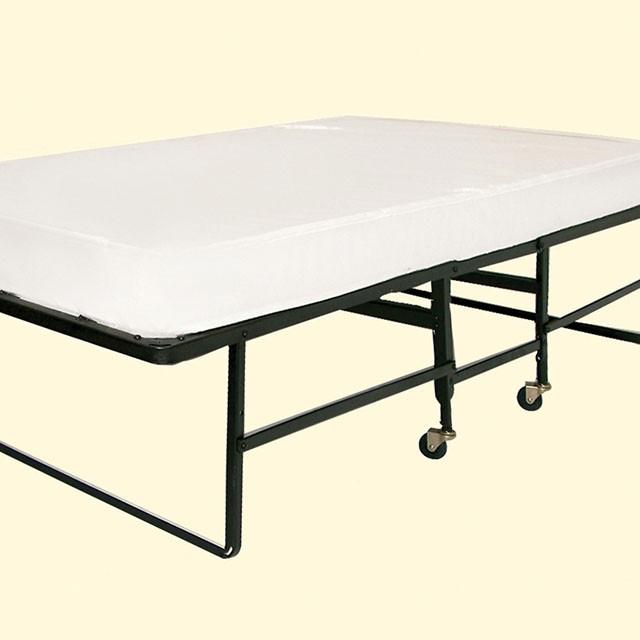 Framos Rollaway Bed w/ Polyfiber Mattress 48" Wide - Dimensional Outlet Furniture (Oakland, CA)