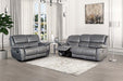 Glarus Sofa Manual Recliner - Dimensional Outlet Furniture (Oakland, CA)