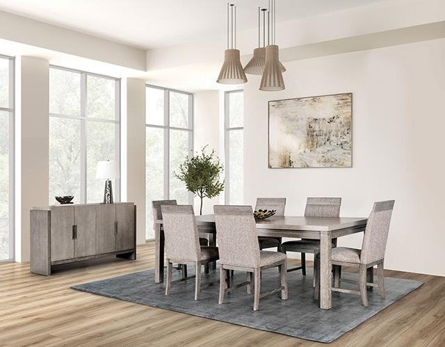 Gristalt 9 Pc Dining Table Set - Dimensional Outlet Furniture (Oakland, CA)