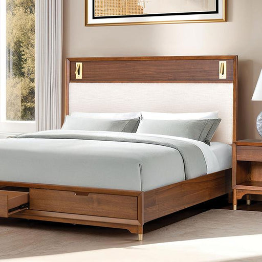 Hepburne Bed With Storage & Without Storage - Dimensional Outlet Furniture (Oakland, CA)