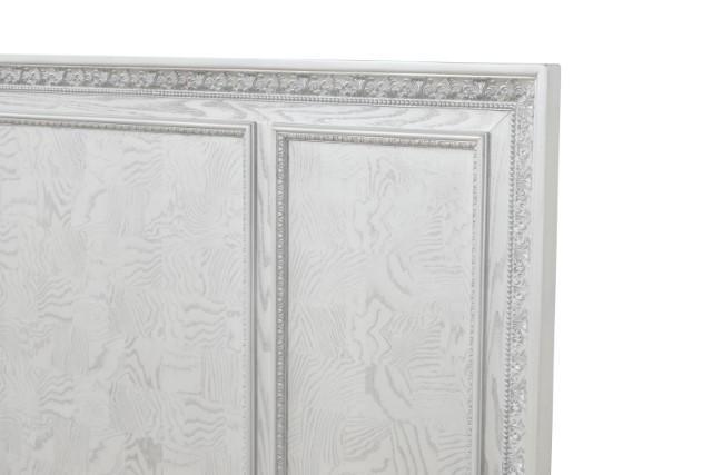 Stella Mia 4 Pc 5 Pc Queen Bedroom Set White - Dimensional Outlet Furniture (Oakland, CA)