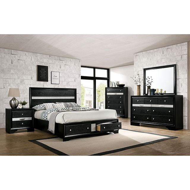 Chrissy 4 Piece & 5 Piece Queen Bedroom Set - Dimensional Outlet Furniture (Oakland, CA)