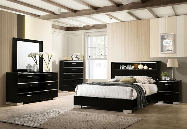 Carlie 4 & 5 Piece Bed Set - Dimensional Outlet Furniture (Oakland, CA)