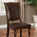 Alpena Brown Cherry/Espresso Arm Chair & Side Chair (2/CTN) - Dimensional Outlet Furniture (Oakland, CA)