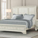 Stella Mia 4 Pc 5 Pc Queen Bedroom Set White - Dimensional Outlet Furniture (Oakland, CA)