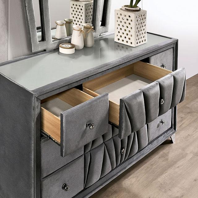 CARISSA E.King Bed - Dimensional Outlet Furniture (Oakland, CA)