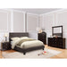 LEEROY Queen & Twin Bed Ivory & Gray - Dimensional Outlet Furniture (Oakland, CA)