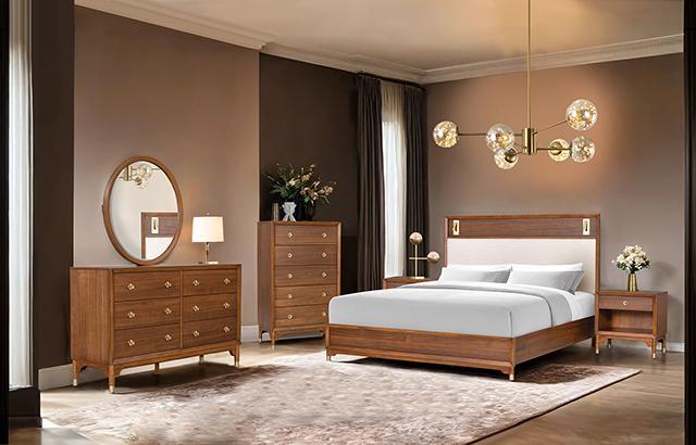Hepburne 4 & 5 Piece Queen Bedroom Set - Dimensional Outlet Furniture (Oakland, CA)