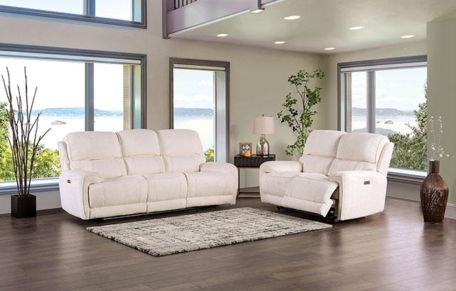 MORCOTE Power Sofa, Beige - Dimensional Outlet Furniture (Oakland, CA)