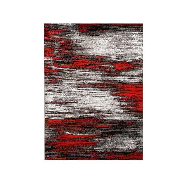 Sivas Gray/Red 5' X 8' Area Rug - Dimensional Outlet Furniture (Oakland, CA)
