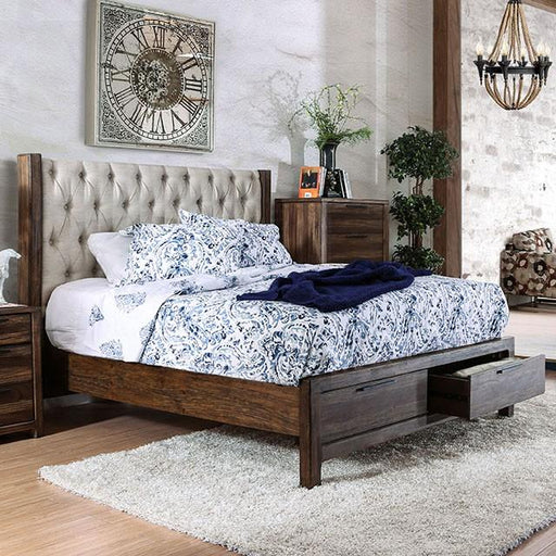 Hutchinson E.King & Cal.King Bed - Dimensional Outlet Furniture (Oakland, CA)
