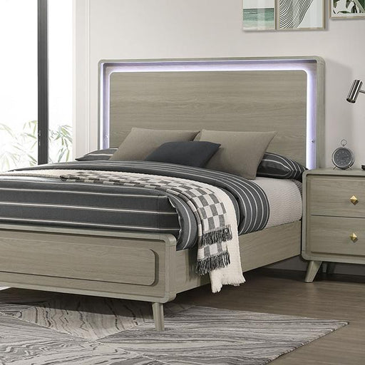 Rainier Queen Bedroom Set Gray - Dimensional Outlet Furniture (Oakland, CA)