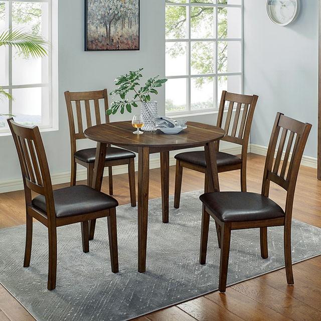 Blackwood 3 Pc. Round Table Set - Dimensional Outlet Furniture (Oakland, CA)