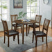 Blackwood 3 Pc. Round Table Set - Dimensional Outlet Furniture (Oakland, CA)