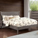 Lennart Gray Cal.King, E.king, & Queen Bed - Dimensional Outlet Furniture (Oakland, CA)