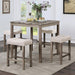 Torrean 5 Pc. Counter Ht. Set - Dimensional Outlet Furniture (Oakland, CA)