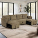 Denholme U-Sectional w/ Pull Out - Dimensional Outlet Furniture (Oakland, CA)