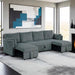 Denholme U-Sectional w/ Pull Out - Dimensional Outlet Furniture (Oakland, CA)