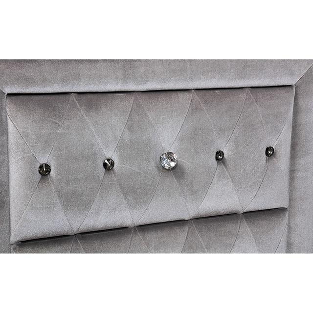 Alzire Black & Gray Dresser - Dimensional Outlet Furniture (Oakland, CA)