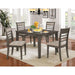Taylah 5 & 7 Piece Dining Table Set - Dimensional Outlet Furniture (Oakland, CA)