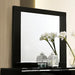 Carlie Mirror Black - Dimensional Outlet Furniture (Oakland, CA)
