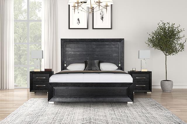 Ashbourne E.King, Queen, & Cal.King Bed - Dimensional Outlet Furniture (Oakland, CA)