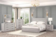 Crowthorne Bed White & Grey - Dimensional Outlet Furniture (Oakland, CA)