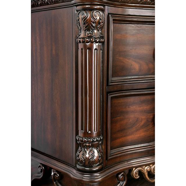 Menodora Brown Cherry Dresser - Dimensional Outlet Furniture (Oakland, CA)