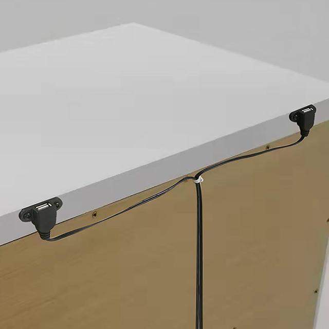 Emmeline 4 & 5 Piece Queen Bedroom Set Gray & White - Dimensional Outlet Furniture (Oakland, CA)