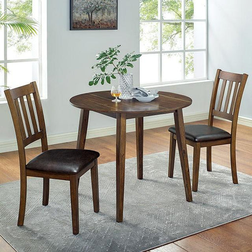 Blackwood 3 Pc. Round Table Set - Dimensional Outlet Furniture (Oakland, CA)