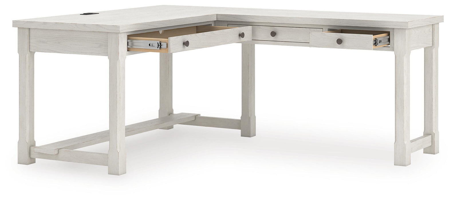 Robbinsdale L-Shaped Home Office Desk - Dimensional Outlet Furniture (Oakland, CA)