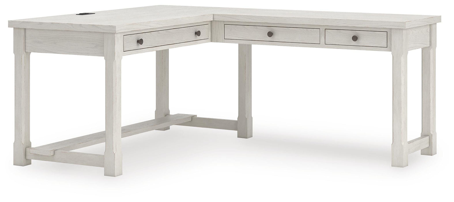 Robbinsdale L-Shaped Home Office Desk - Dimensional Outlet Furniture (Oakland, CA)