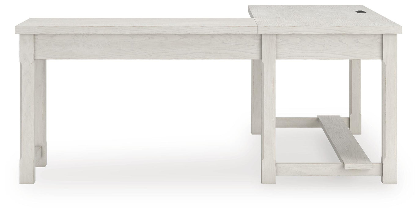 Robbinsdale L-Shaped Home Office Desk - Dimensional Outlet Furniture (Oakland, CA)