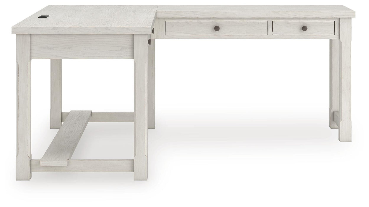 Robbinsdale L-Shaped Home Office Desk - Dimensional Outlet Furniture (Oakland, CA)