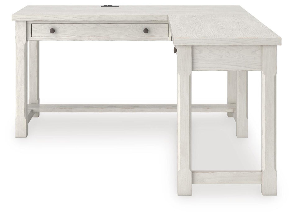 Robbinsdale L-Shaped Home Office Desk - Dimensional Outlet Furniture (Oakland, CA)