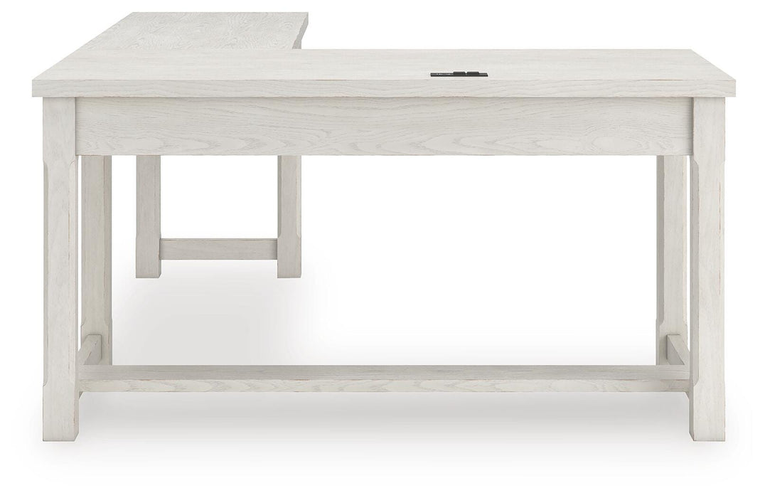 Robbinsdale L-Shaped Home Office Desk - Dimensional Outlet Furniture (Oakland, CA)