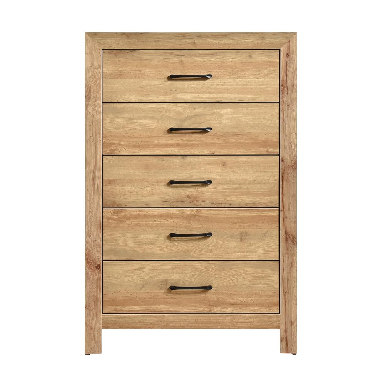 Made of faux wood veneer wood and engineered wood