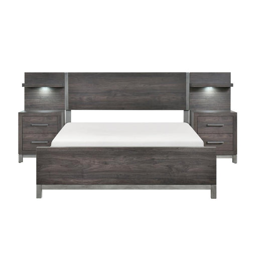 Zephyr 5pc Set California King, Twin and Eastren King Wall Bed image