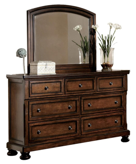 Cumberland Mirror in Brown Cherry 2159-6