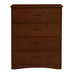 Rowe 4 Drawer Chest in Dark Cherry B2013DC-9 - Dimensional Outlet Furniture (Oakland, CA)